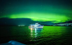 Reykjavik : Croisière touristique aux aurores boréales