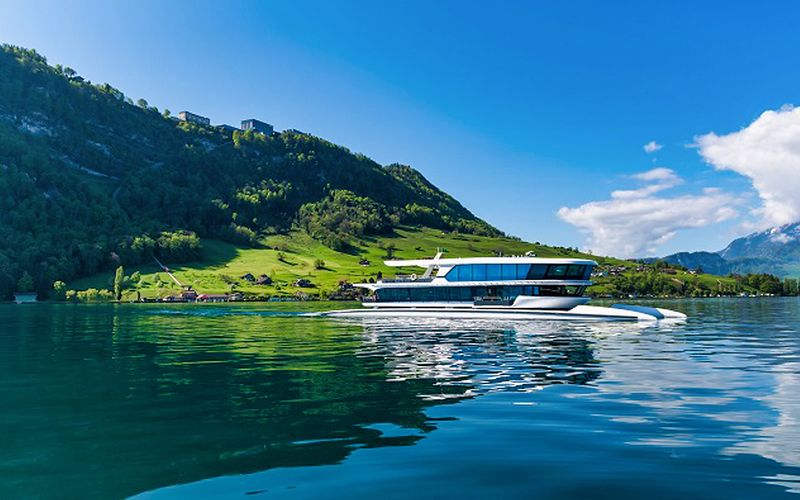 Au départ de Zurich : excursion d'une journée au Bürgenstock et au lac des Quatre-Cantons avec funiculaire