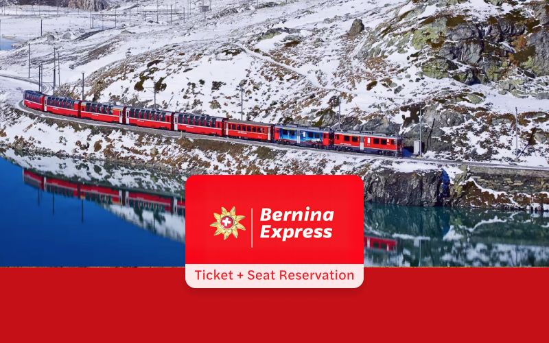 Billets pour le Bernina Express + réservation des places