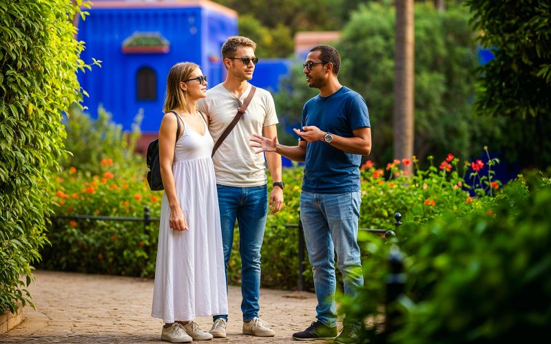 Billets d'entrée au Jardin Majorelle, au Musée YSL et au Musée d'art berbère avec transport