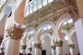 Visite guidée de l'église Santo Tomé, du monastère San Juan de los Reyes et de la synagogue Santa María la Blanca à Tolède