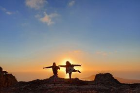 Randonnée dans le parc naturel des volcans à Lanzarote