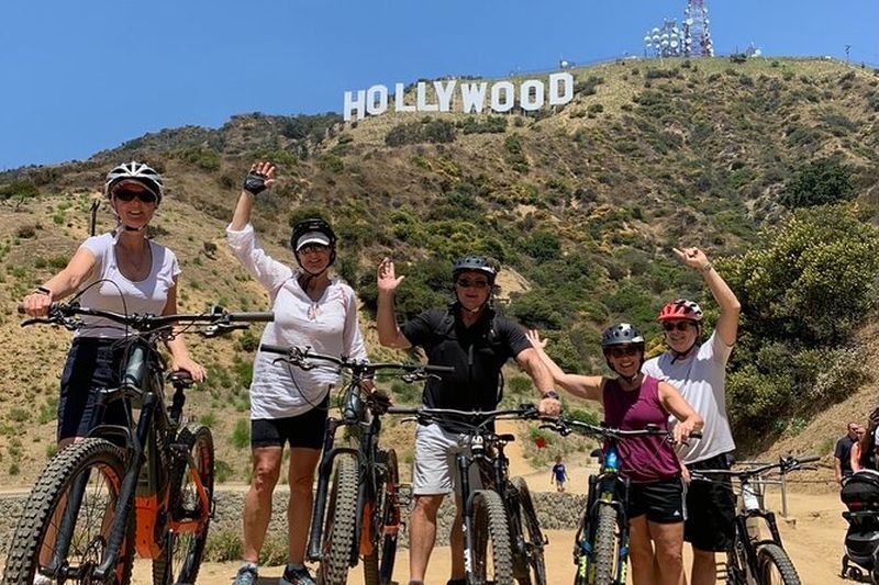 Balade en VTT jusqu'au panneau Hollywood à Los Angeles