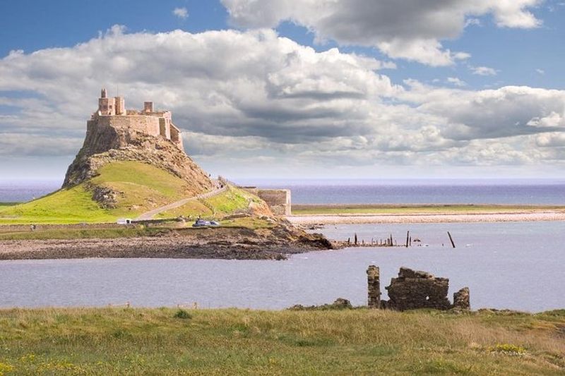 Excursion à l'Île Sainte, au Château d'Alnwick et à Northumberland depuis Édimbourg