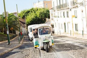 Tour express en tuk tuk à Lisbonne