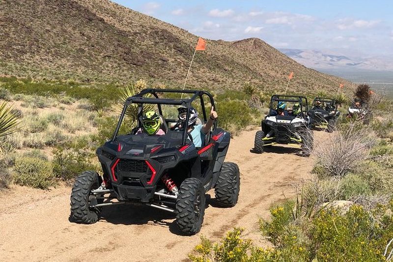 Excursion en véhicule tout-terrain RZR à Hidden Valley et Primm Valley depuis Las Vegas