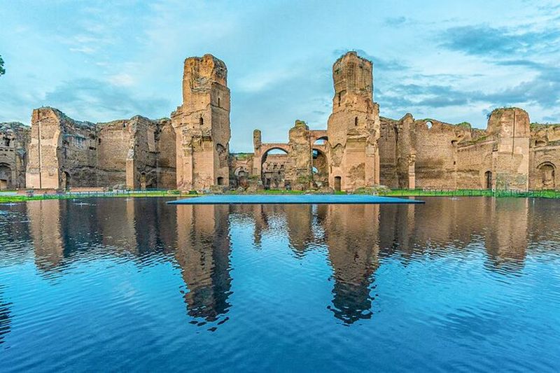 Visite guidée privée des thermes de Caracalla à Rome