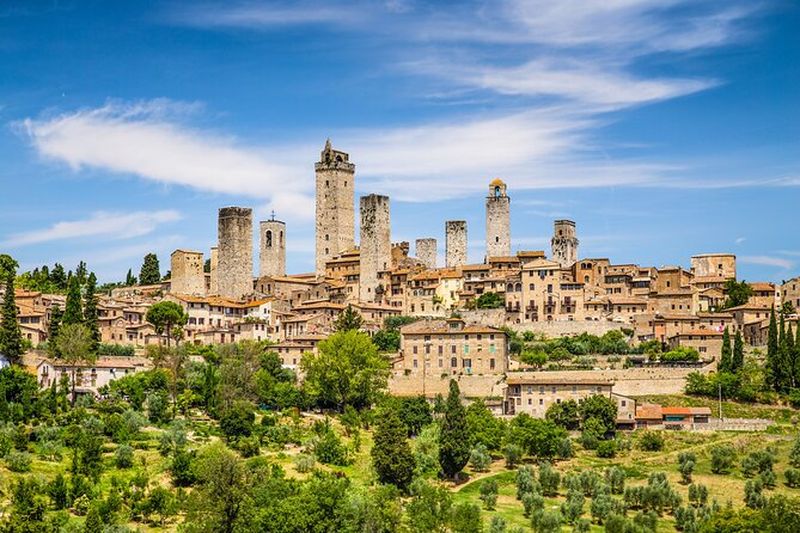 Excursion à San Gimignano et Montalcino au départ de Sienne