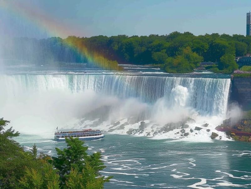 Excursion aux Chutes du Niagara depuis New York avec voyage de nuit