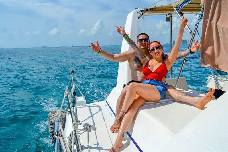 Excursion en catamaran à Isla Mujeres depuis Cancún
