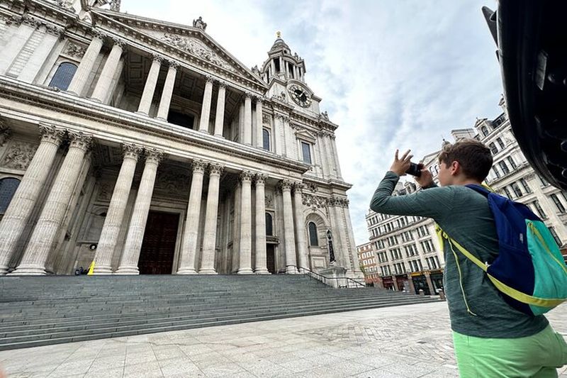 Visite privée de Londres avec billets pour la cathédrale Saint-Paul