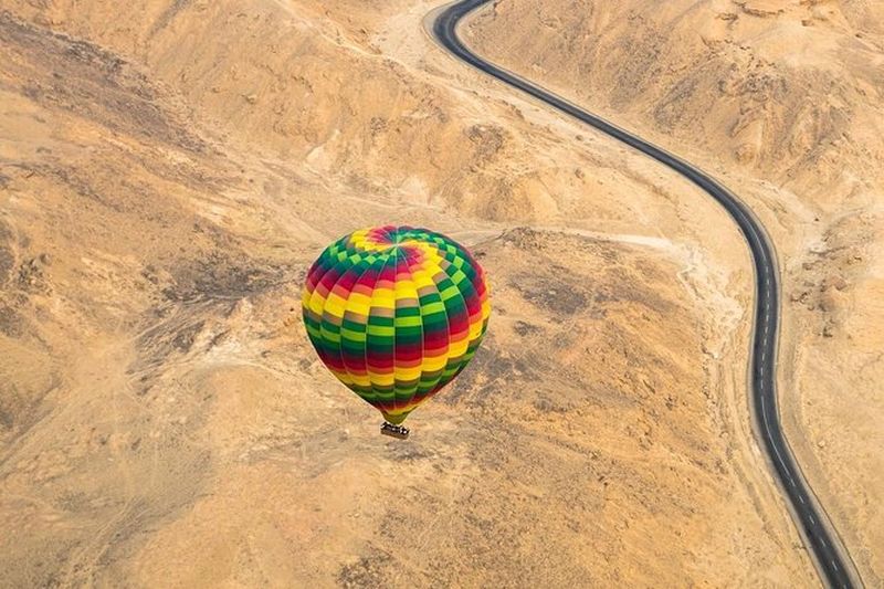 Balade en montgolfière au-dessus de la Vallée des Rois à Louxor