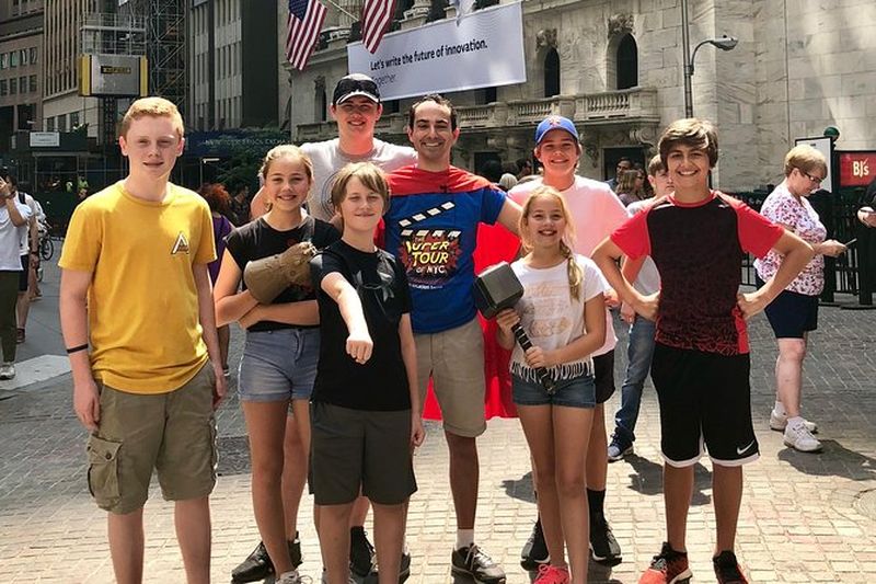 Tour des super-héros à New York en bus