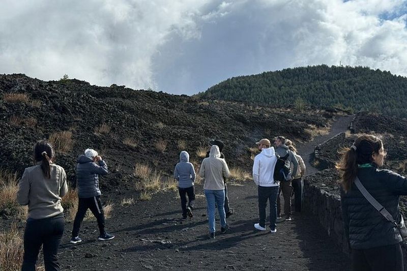 Tour en 4x4 de l'Etna avec transport depuis Catane