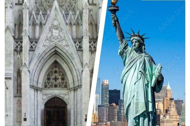 Offre : Croisière autour de la Statue de la Liberté et audioguide pour la Cathédrale Saint-Patrick de New York