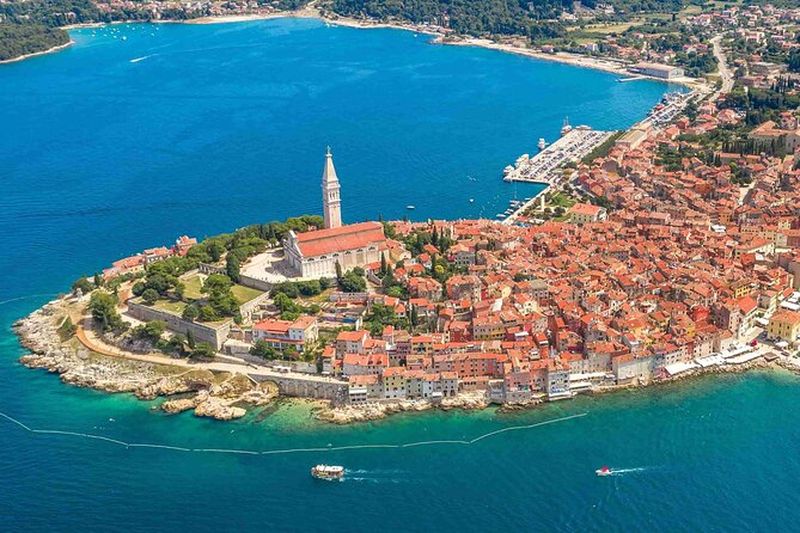Excursion en bateau à Rovinj et le fjord de Lim depuis Vrsar