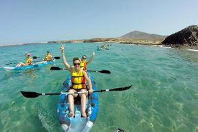 Tour en kayak et snorkeling à Lanzarote