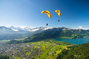 Vol en parapente à Interlaken