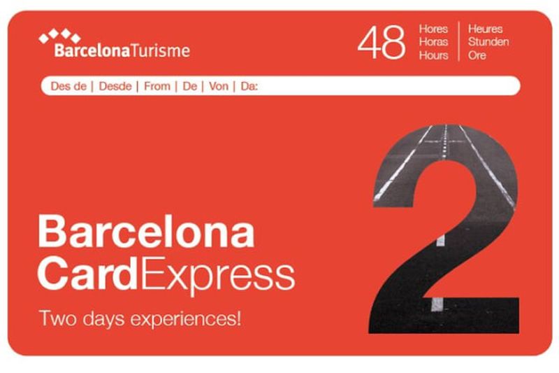 Barcelona Card Express 48 heures - Réductions sur les attractions et transports publics gratuits