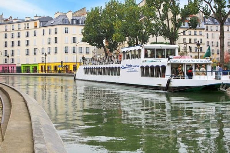 Croisière sur la Seine et le canal Saint-Martin à Paris