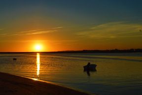 Croisière au coucher du soleil sur la Ria Formosa depuis Faro