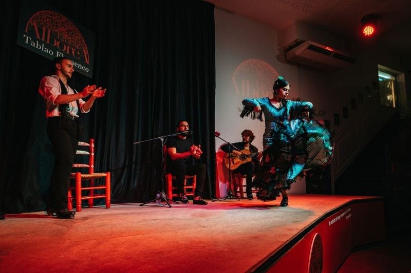 Spectacle de flamenco au Tablao La Alborea à Grenade