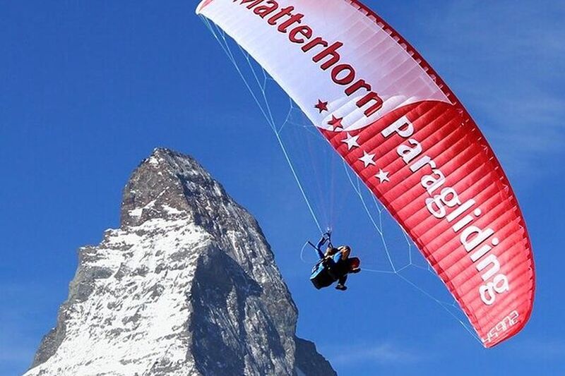 Vol en parapente biplace à Zermatt