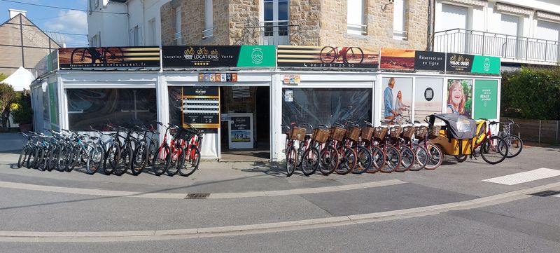 Location de vélos chez Carnac Locations by Véloc'Ouest