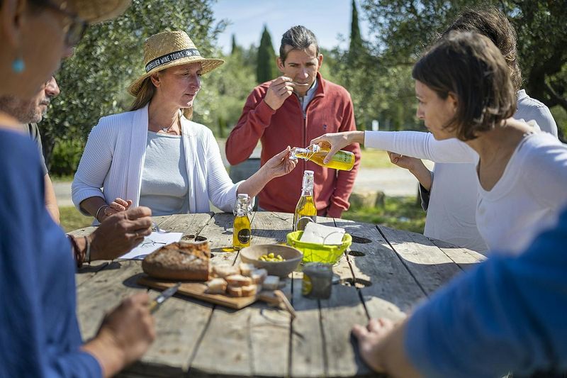 Visite des vins et de l'huile d'olive du Languedoc pour les petits groupes