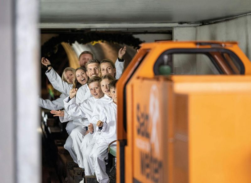 Visite guidée des mines de sel de Hallein avec billet d'entrée
