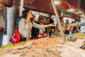 Visite gastronomique à pied de Venise et visite du marché du Rialto