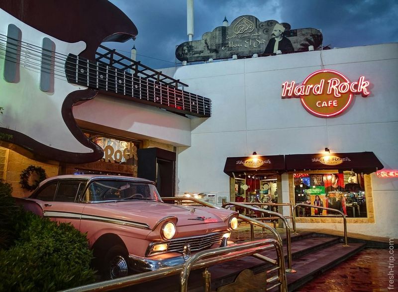 Soirées nocturnes au Hard Rock Café à Na'ama Bay Sharm El Sheikh