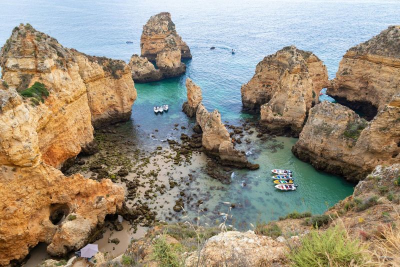 L'ouest de l'Algarve avec Lagos et le cap Saint-Vincent