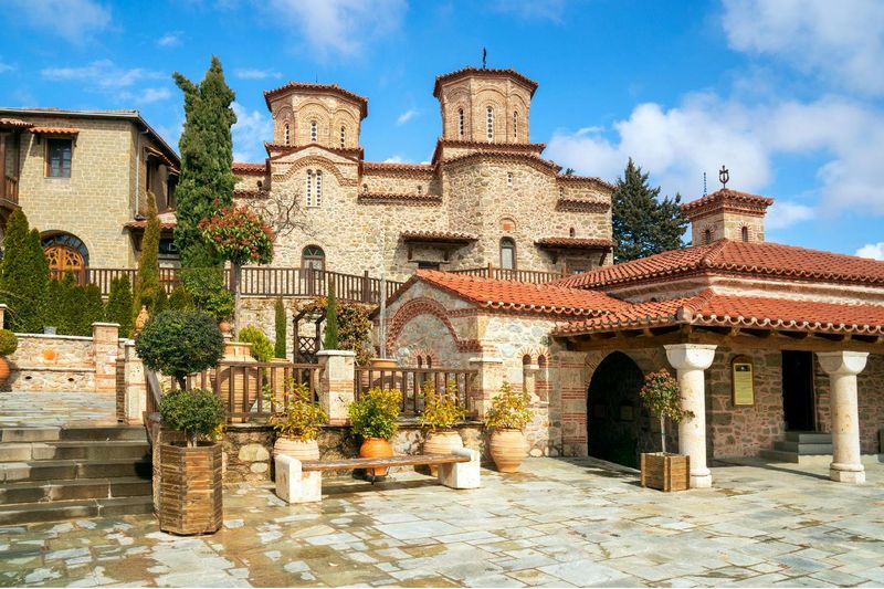 Self-guided walking audio tour of the Varlaam Monastery