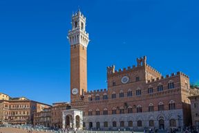 Billet d'entrée au musée civique de Sienne au Palazzo Pubblico