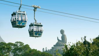 Visite de l'île de Lantau avec le téléphérique Ngong Ping 360 et le village de Tai O