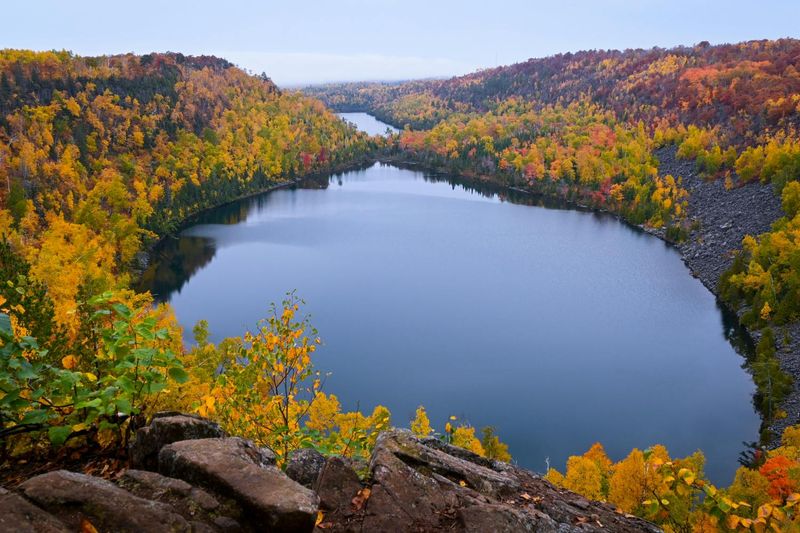 Visite audioguidée en voiture de la rive nord du lac Supérieur