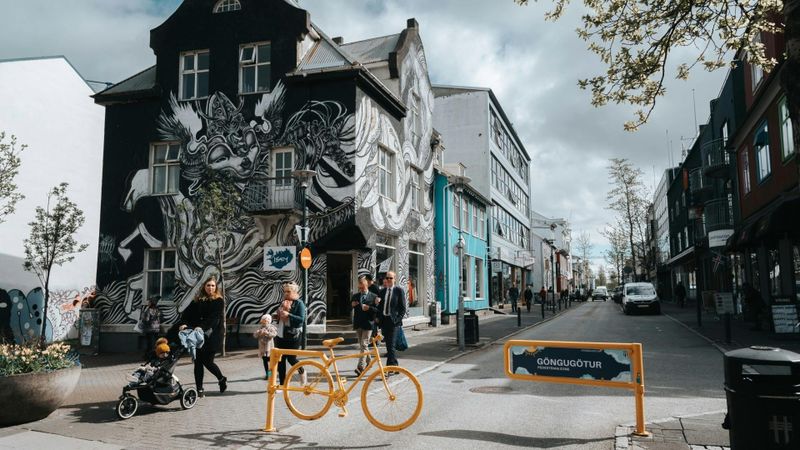 Visite à pied du street art à Reykjavik