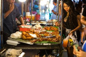 Visite du marché nocturne du week-end de Krabi