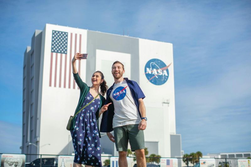 Excursion d'une journée au Kennedy Space Center avec service de transport aller-retour