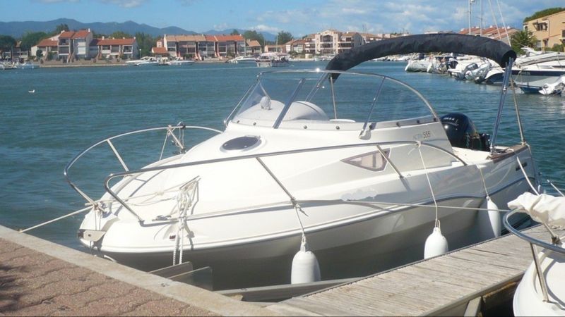 Location de bateau - Quicksilver Activ 555 Cabin (Motorboat)