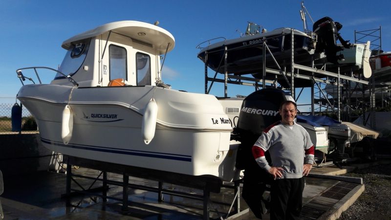 Location de bateau - Quicksilver 580 Pilothouse (Motorboat)