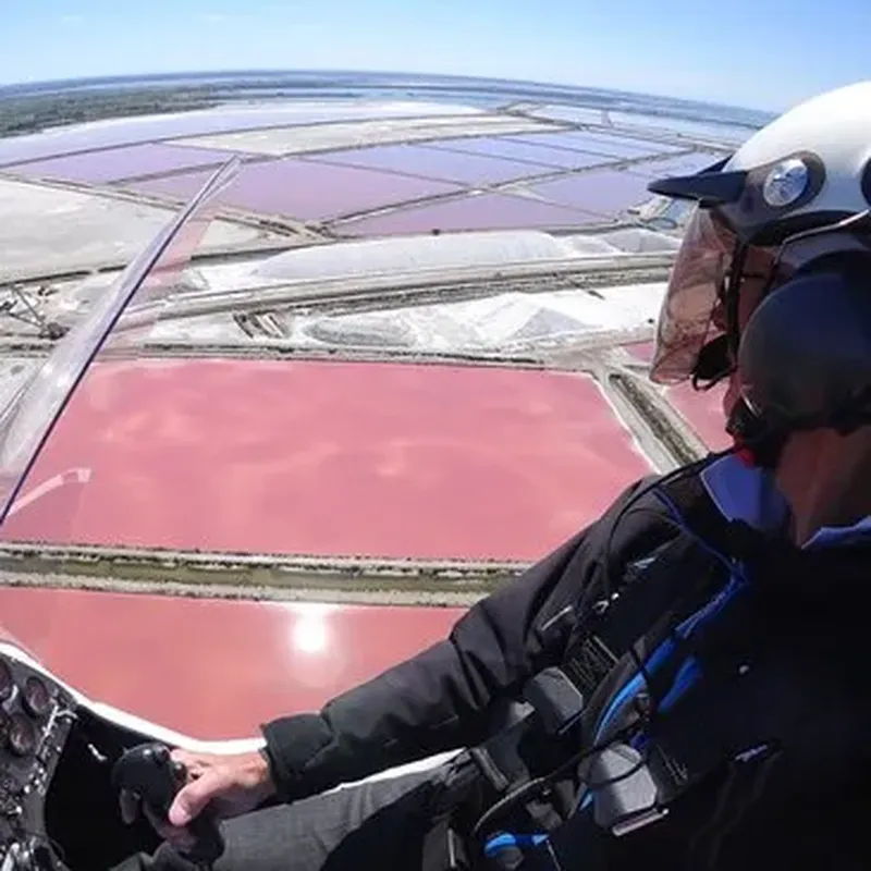 Vol en ULM Autogire à Nîmes - Survol de la Camargue
