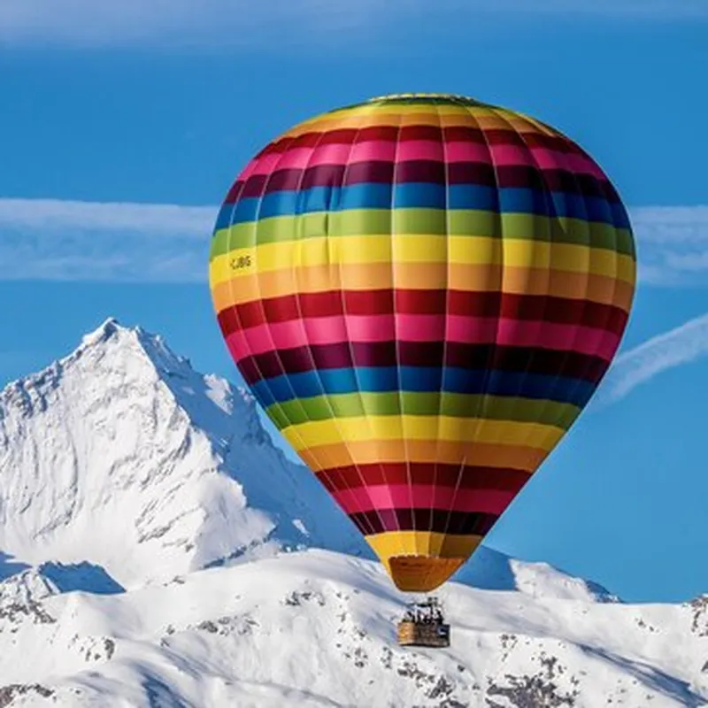 Vol en Montgolfière - Massif du Mont-Blanc