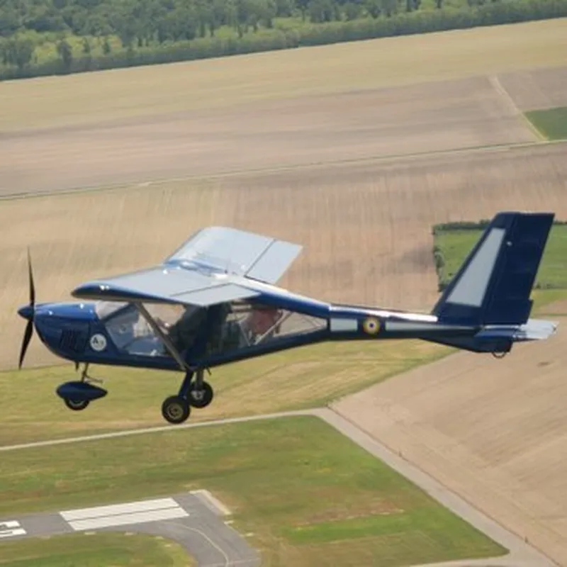 Baptême en ULM multiaxe à Orléans - Châteaux du Loiret