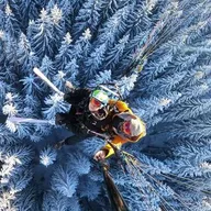 Baptême en Parapente à Skis à Samoëns
