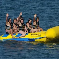 Bouées tractées à Hendaye