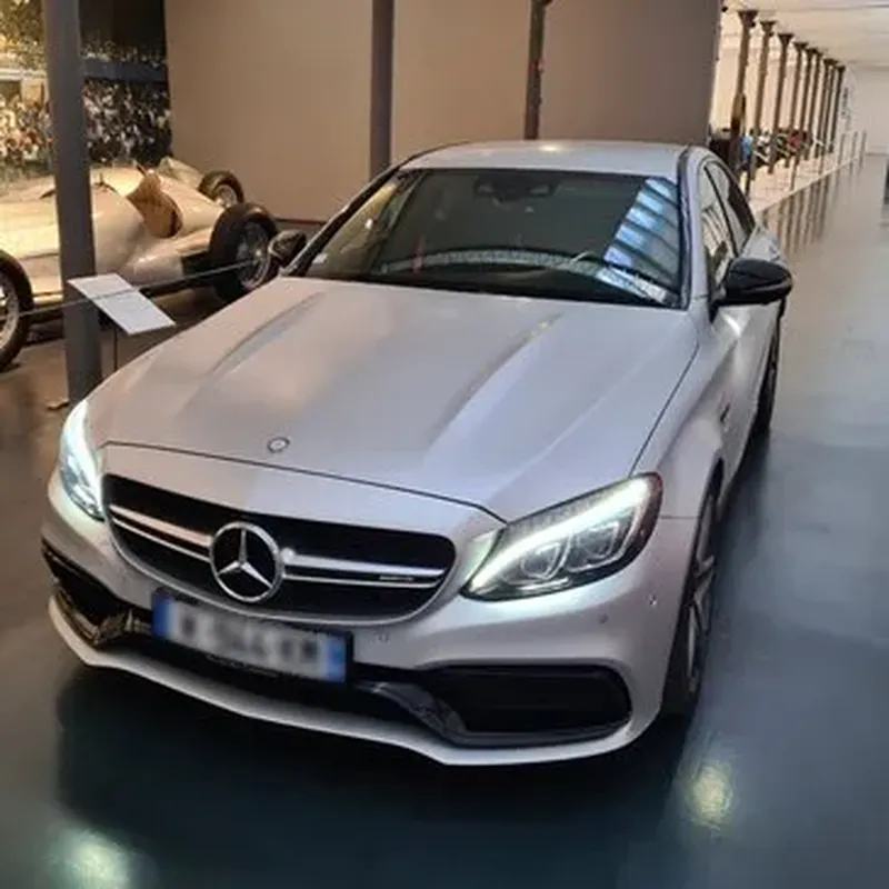 Pilotage Mercedes C63 AMG - Cité de l'Automobile à Mulhouse