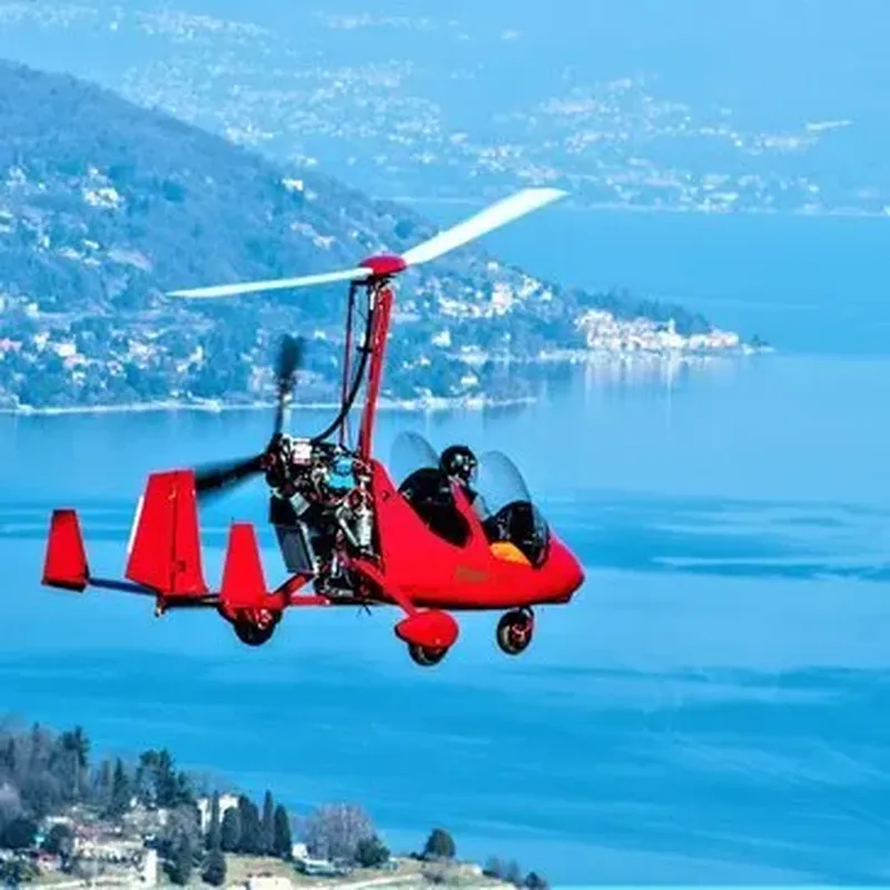 Baptême en ULM Autogire à Mende en Lozère