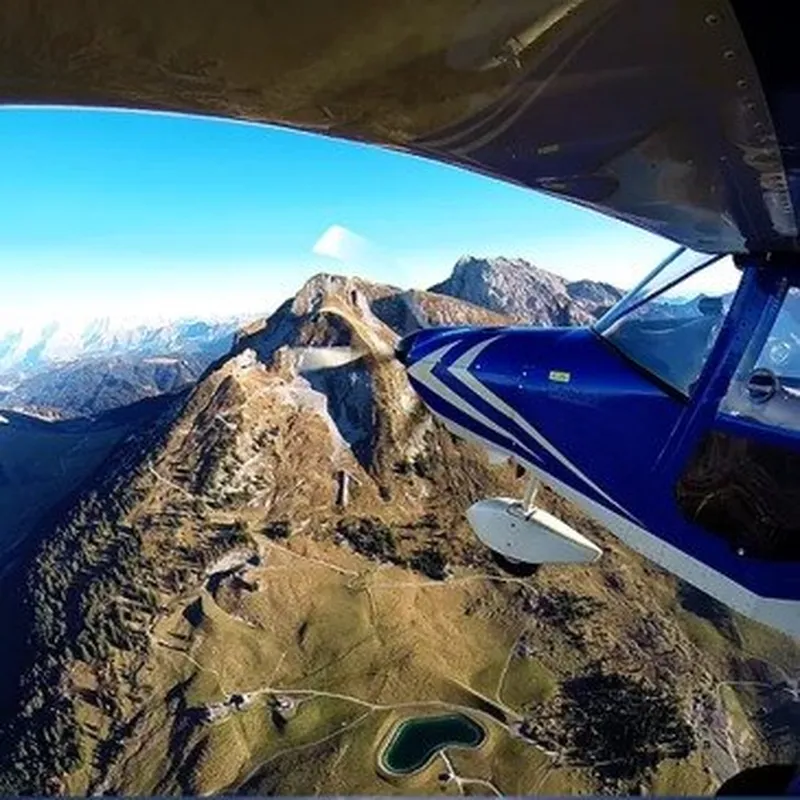 Baptême en ULM Multiaxe à Annecy - Massif du Mont-Blanc